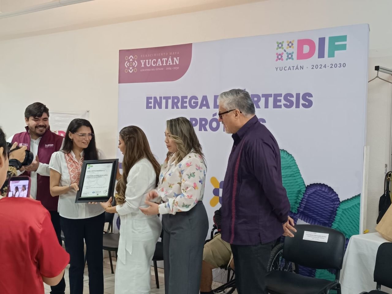 Entrega de reconocimiento